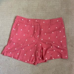 NWT LOFT coral shorts